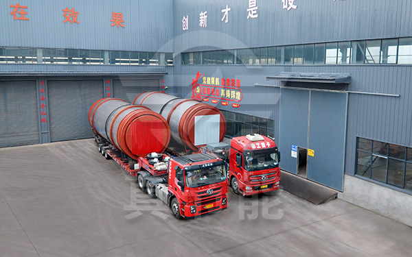 啤酒糟烘干機(jī)發(fā)貨現(xiàn)場